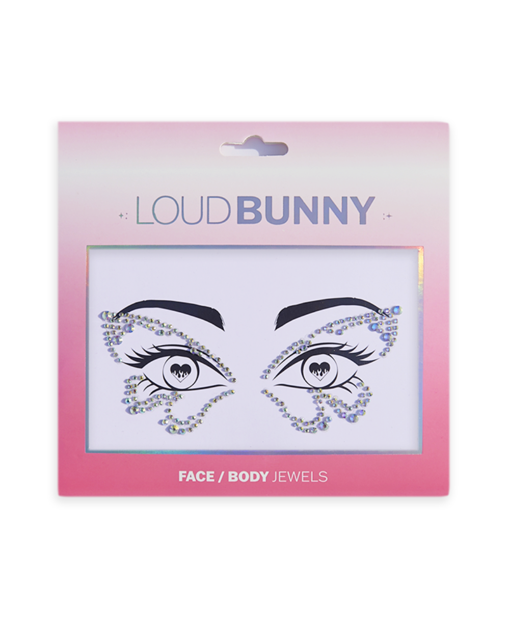 11 Butterfly- Iridescent Face Jewel - Lunautics Face Jewel