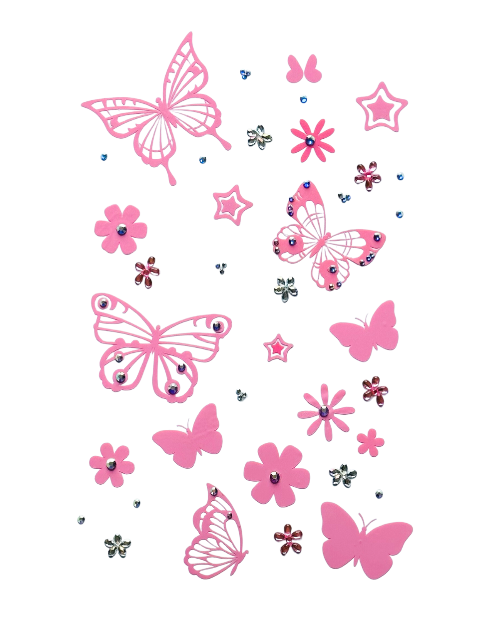 Garden Party - Pink Body Jewel & Decal Mix Pack - Lunautics