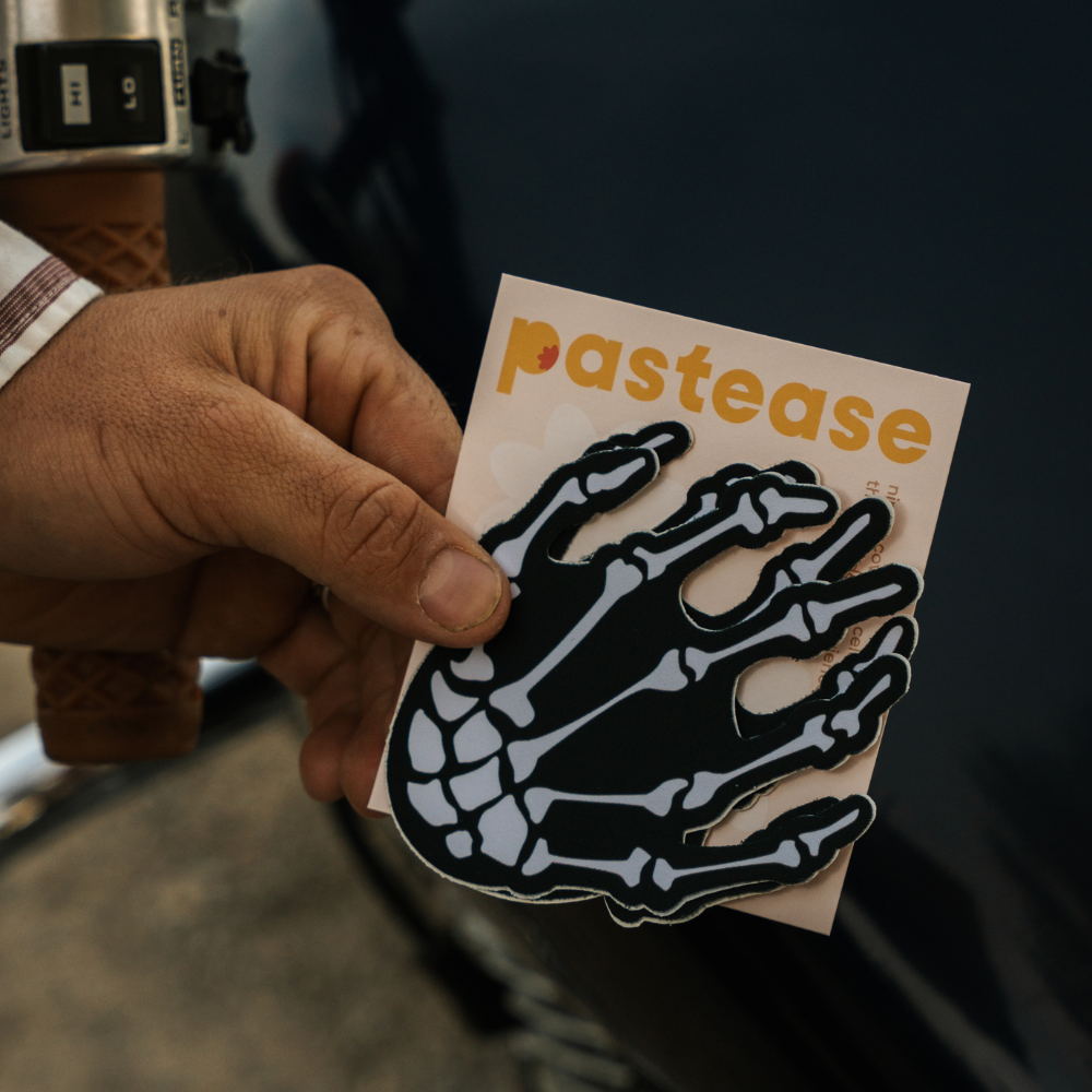 Hands On- Skeleton Nipple Pasties by Pastease®