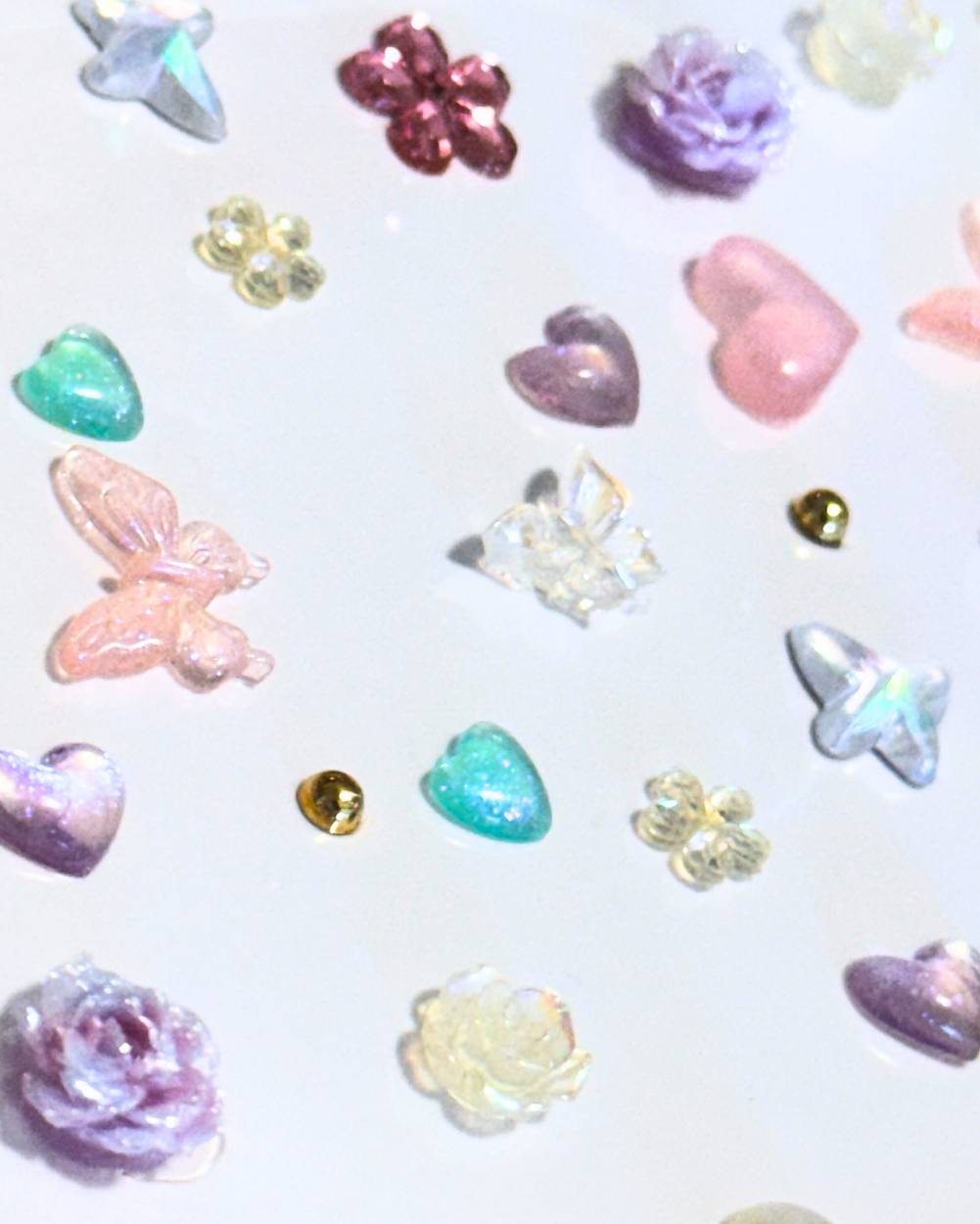 Flutter Babe - Self-Adhesive Jewel Mix Pack - Lunautics Face Jewel