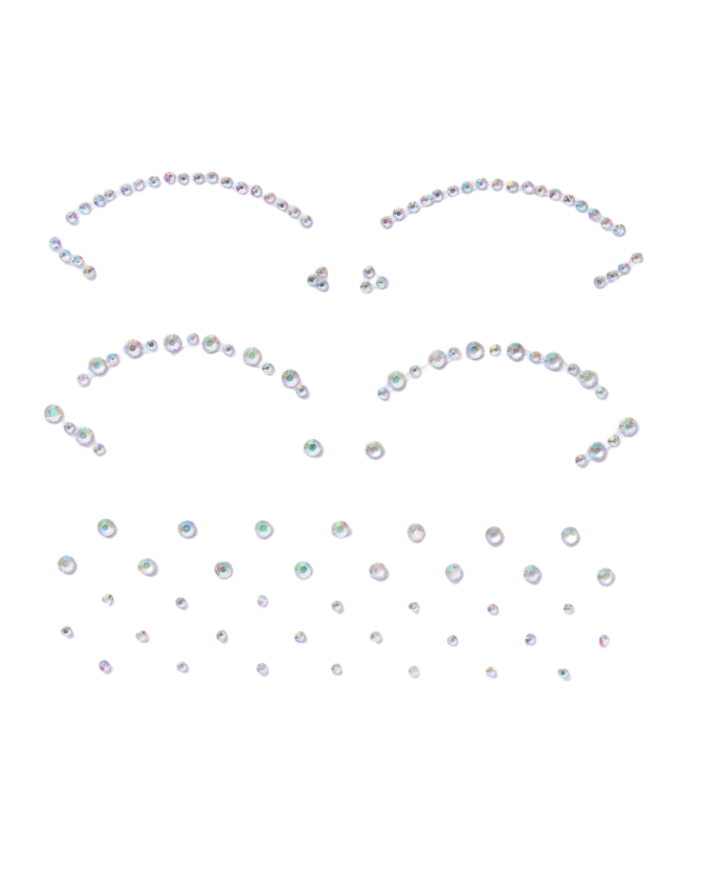 Iridescent Cut Crease Face Jewel - Lunautics