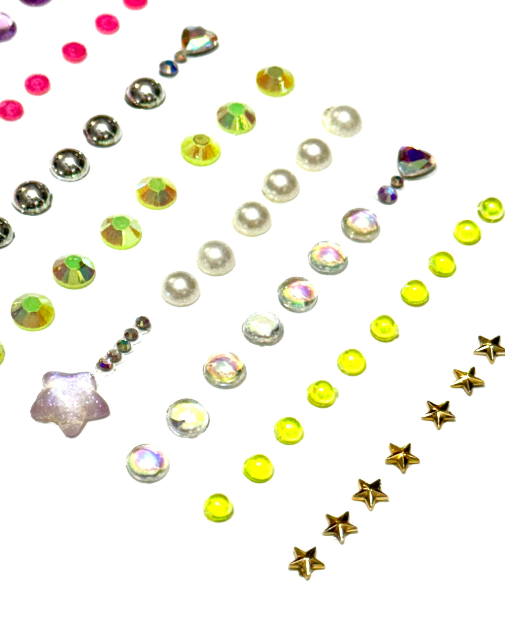 Galactic Drip - Self-Adhesive Jewel Mix Pack - Lunautics Face Jewel
