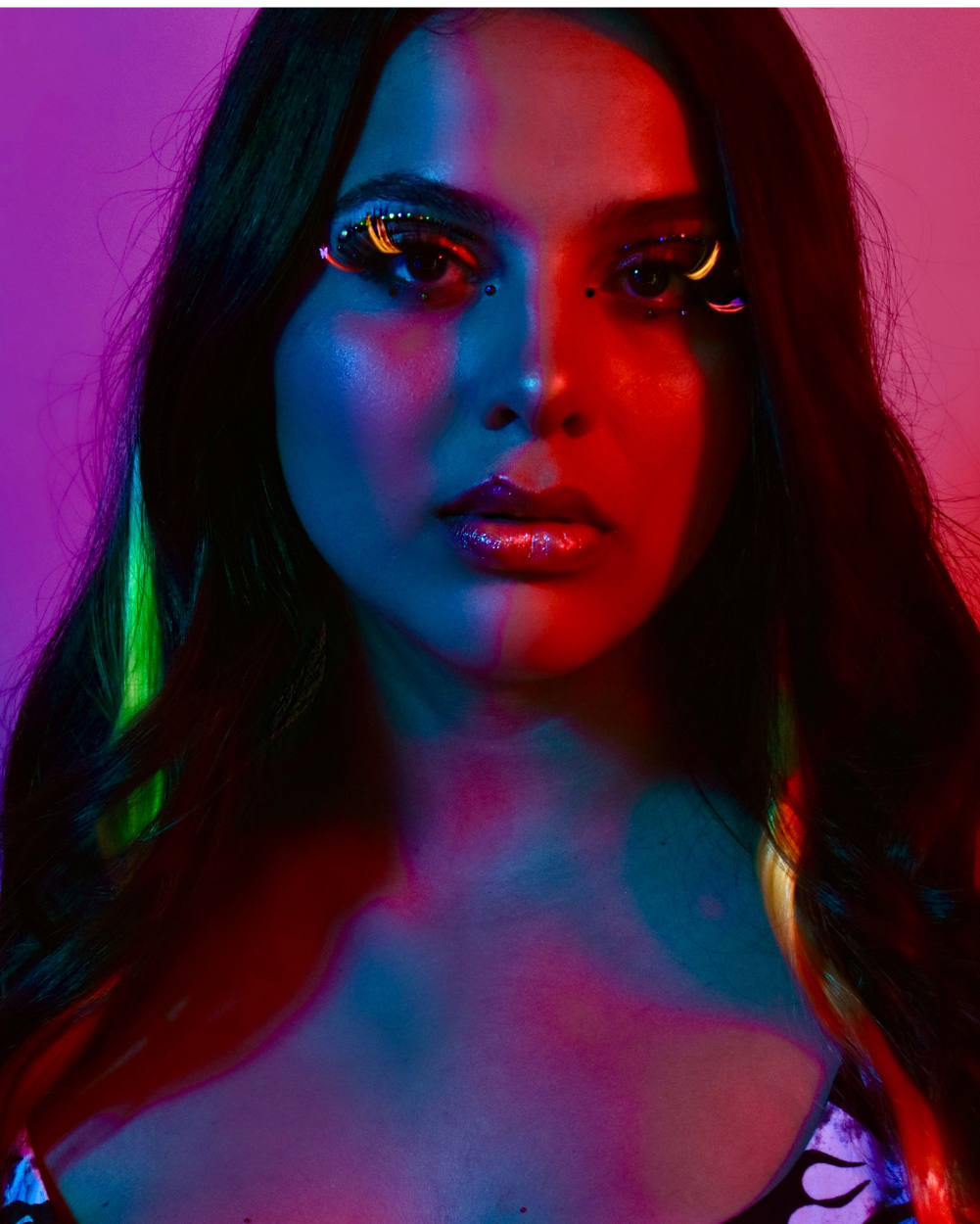 Ombre Rainbow Clip-In Hair Extensions - Lunautics Clip-In Extensions