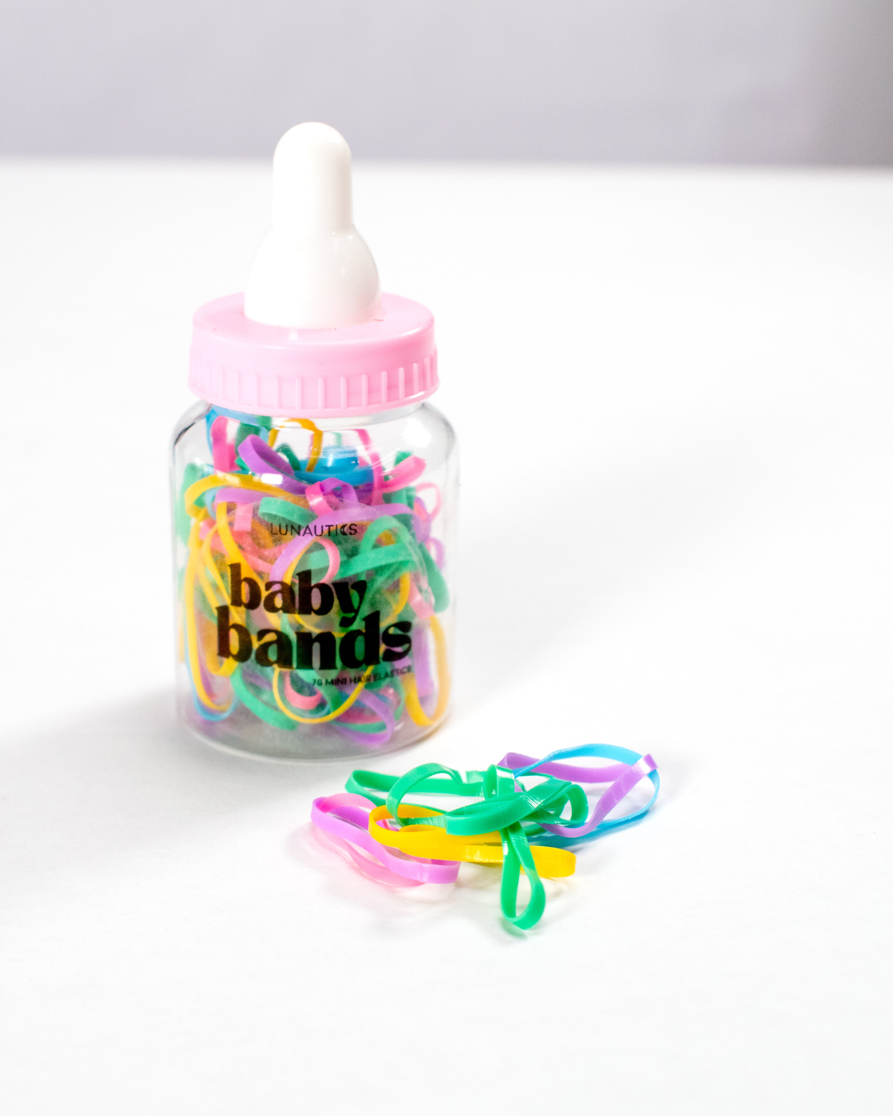 Baby Bands - High Quality Hair Ties - Lunautics Mini Hair Elastics - Lunautics Hair Accessory