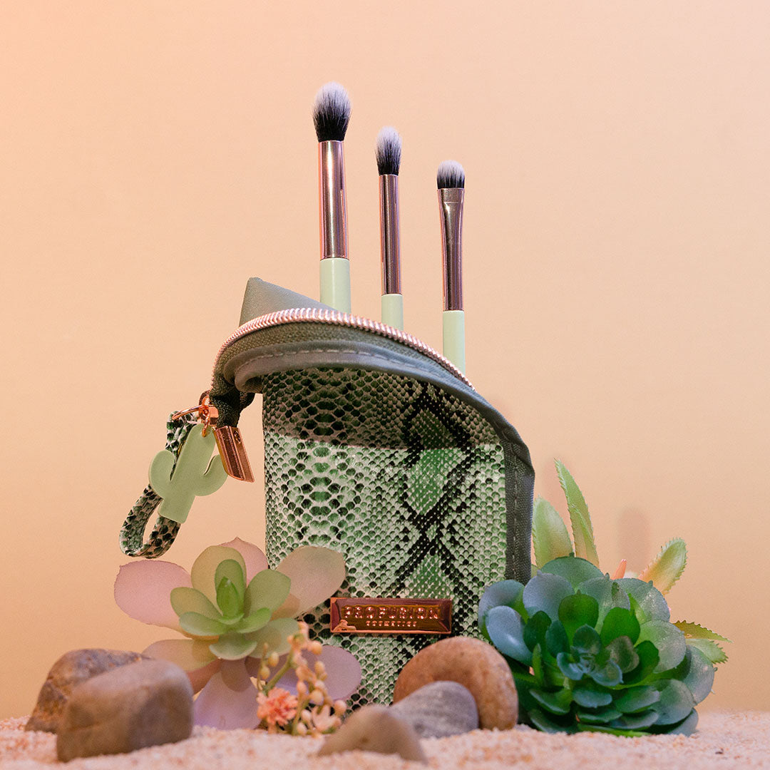 Desert Sage- Bag & Brush Set