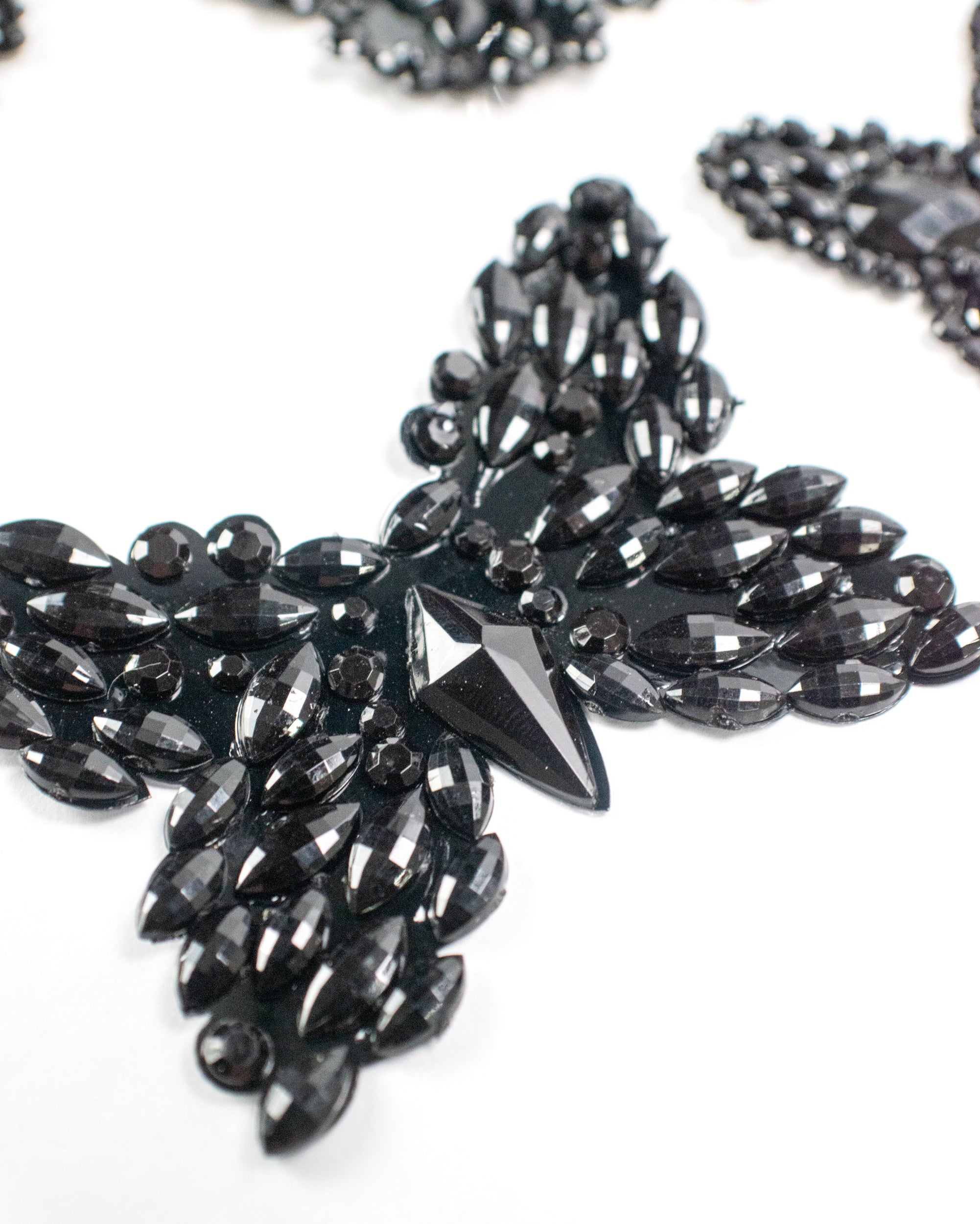 Midnight Mariposa - Black Butterfly Rhinestone Body Jewel Mix Pack