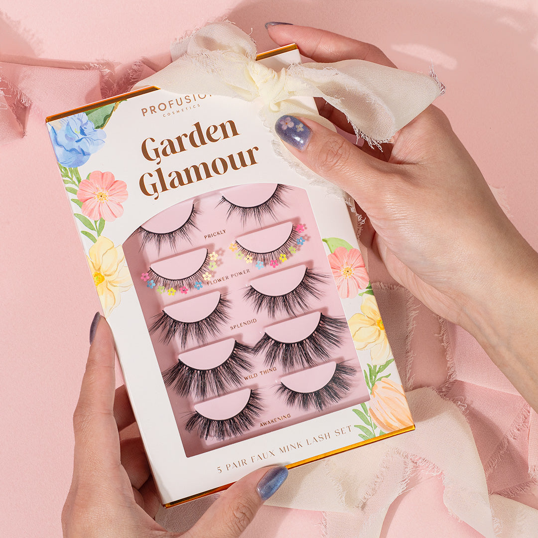 Petal Perfect- 5 Pairs Faux Mink Lash Set - Lunautics Eye