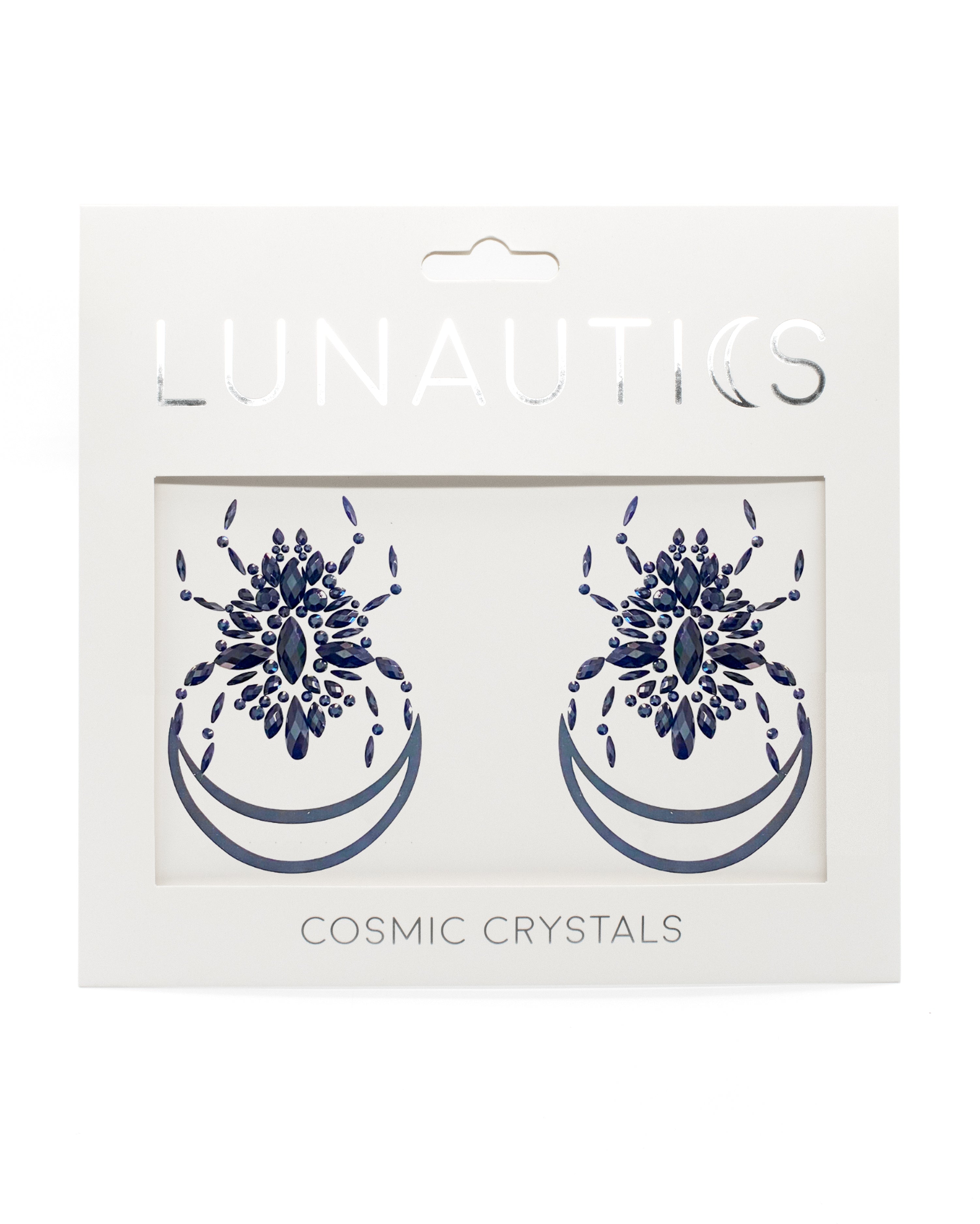 Dream Weaver - Black Spider Body Jewel Stickers - Lunautics Jewel Pasties