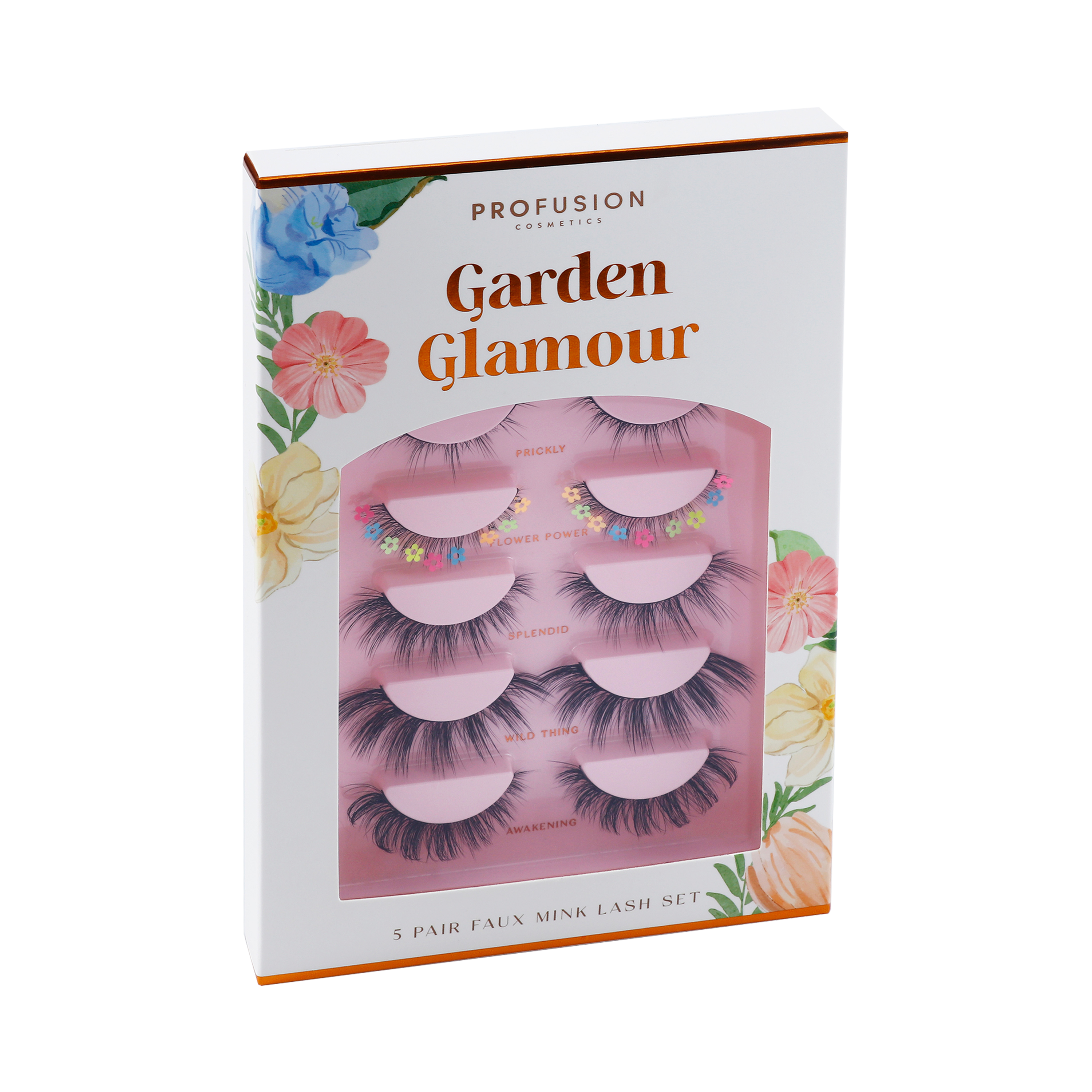 Petal Perfect- 5 Pairs Faux Mink Lash Set