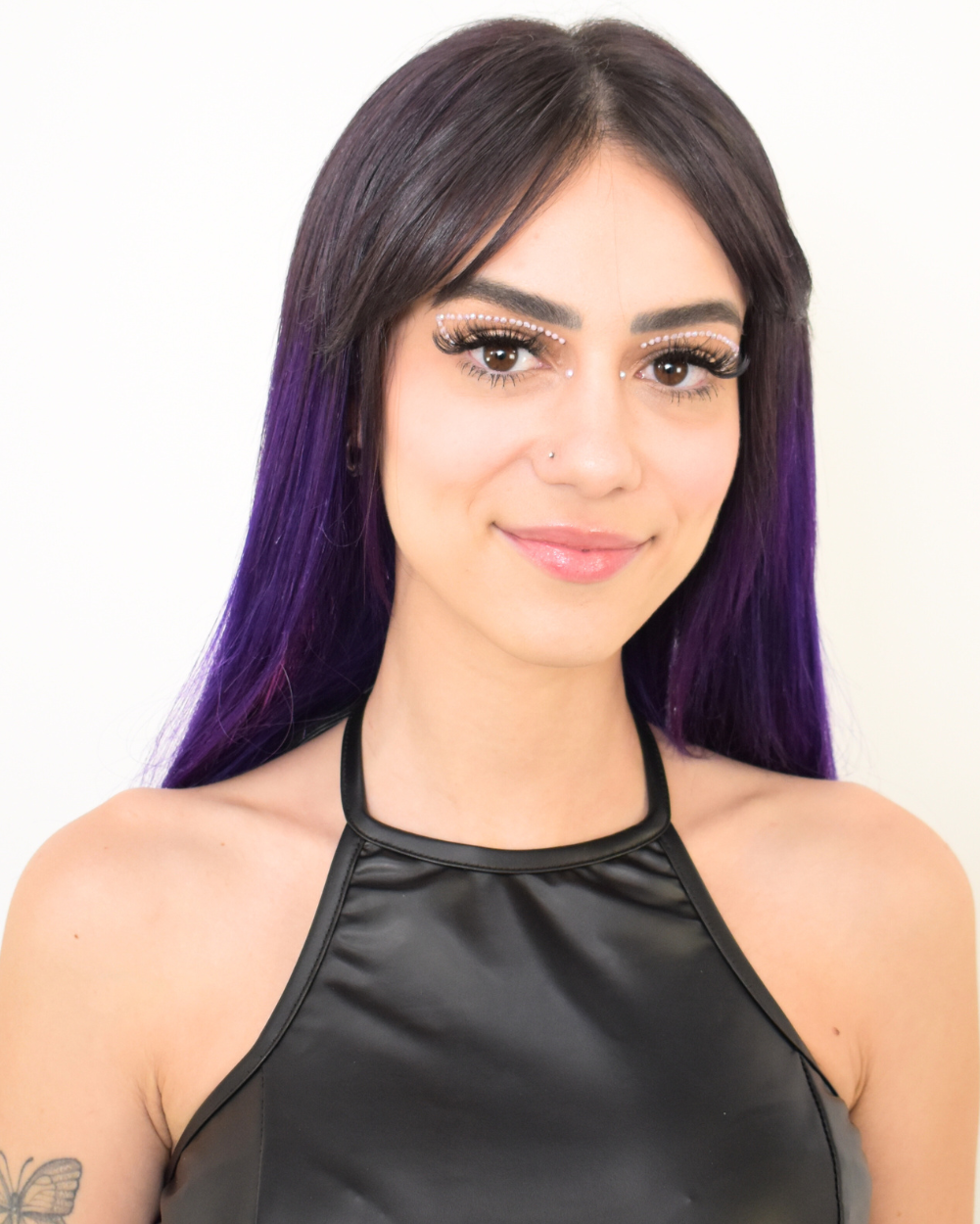 Lavender Iridescent Cut Crease Face Jewel - Lunautics