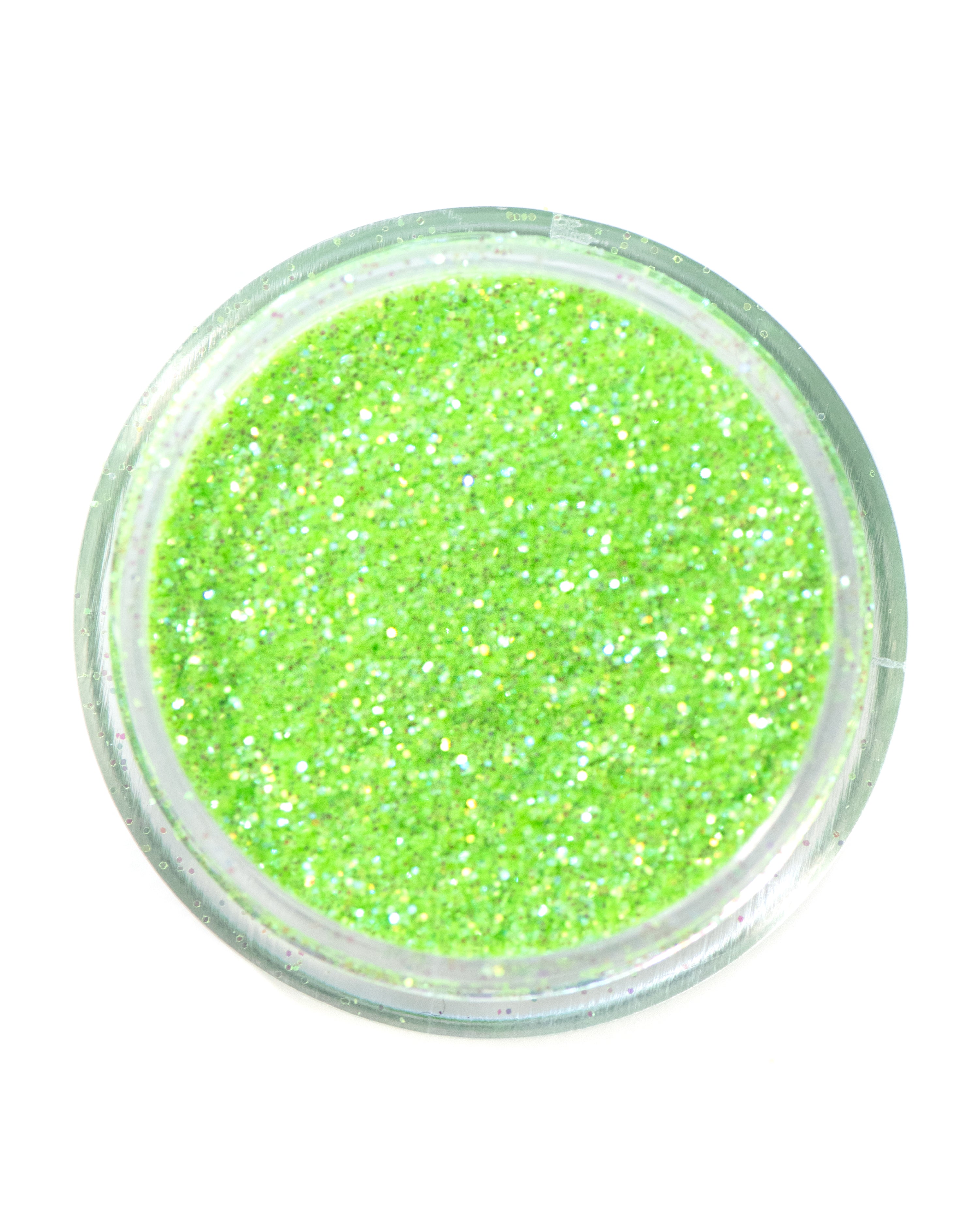 Lime Fine - Bright Green Iridescent Fine Glitter - Lunautics Fine Glitter