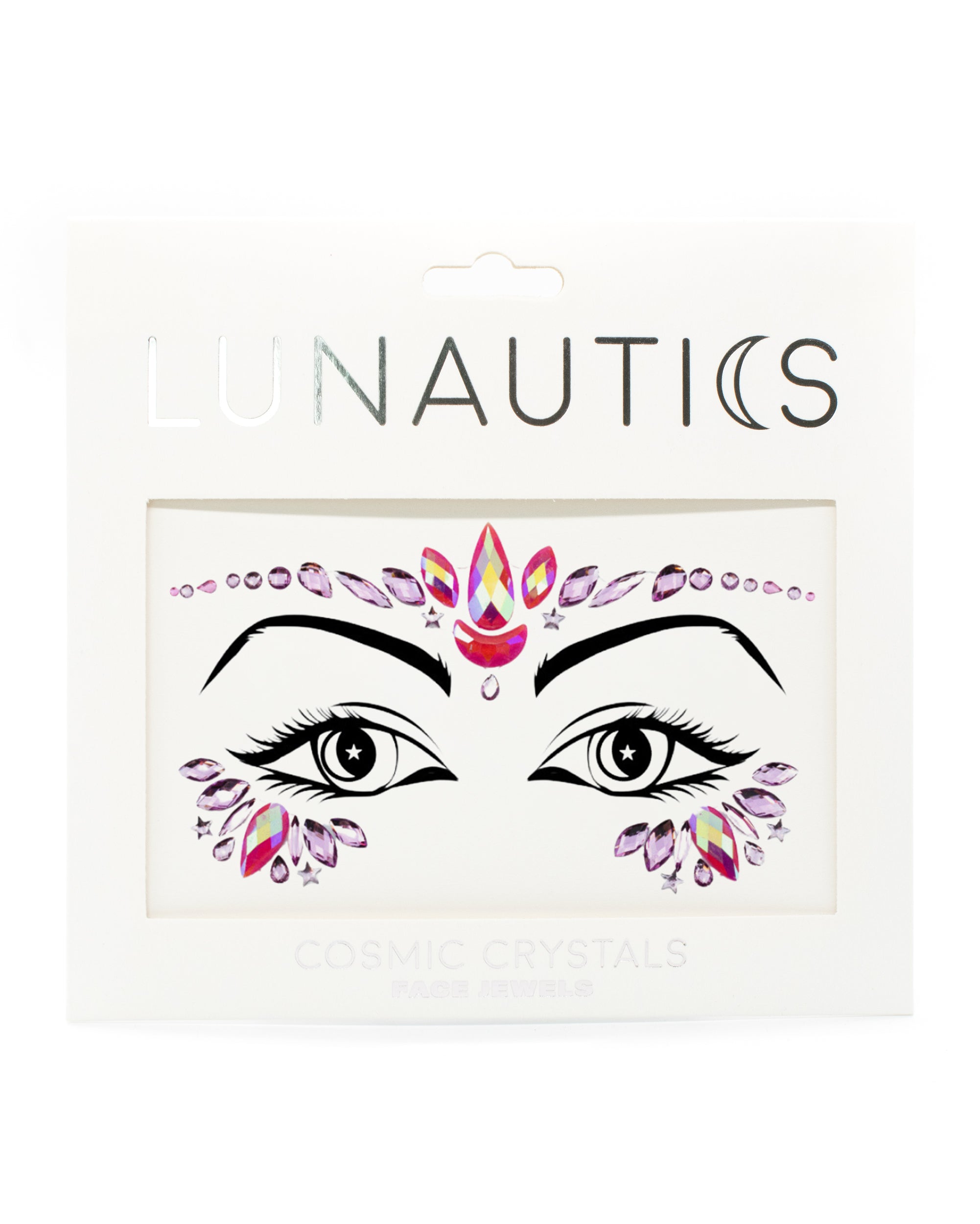 Love - Pink Iridescent Face Jewel - Lunautics Face Jewel