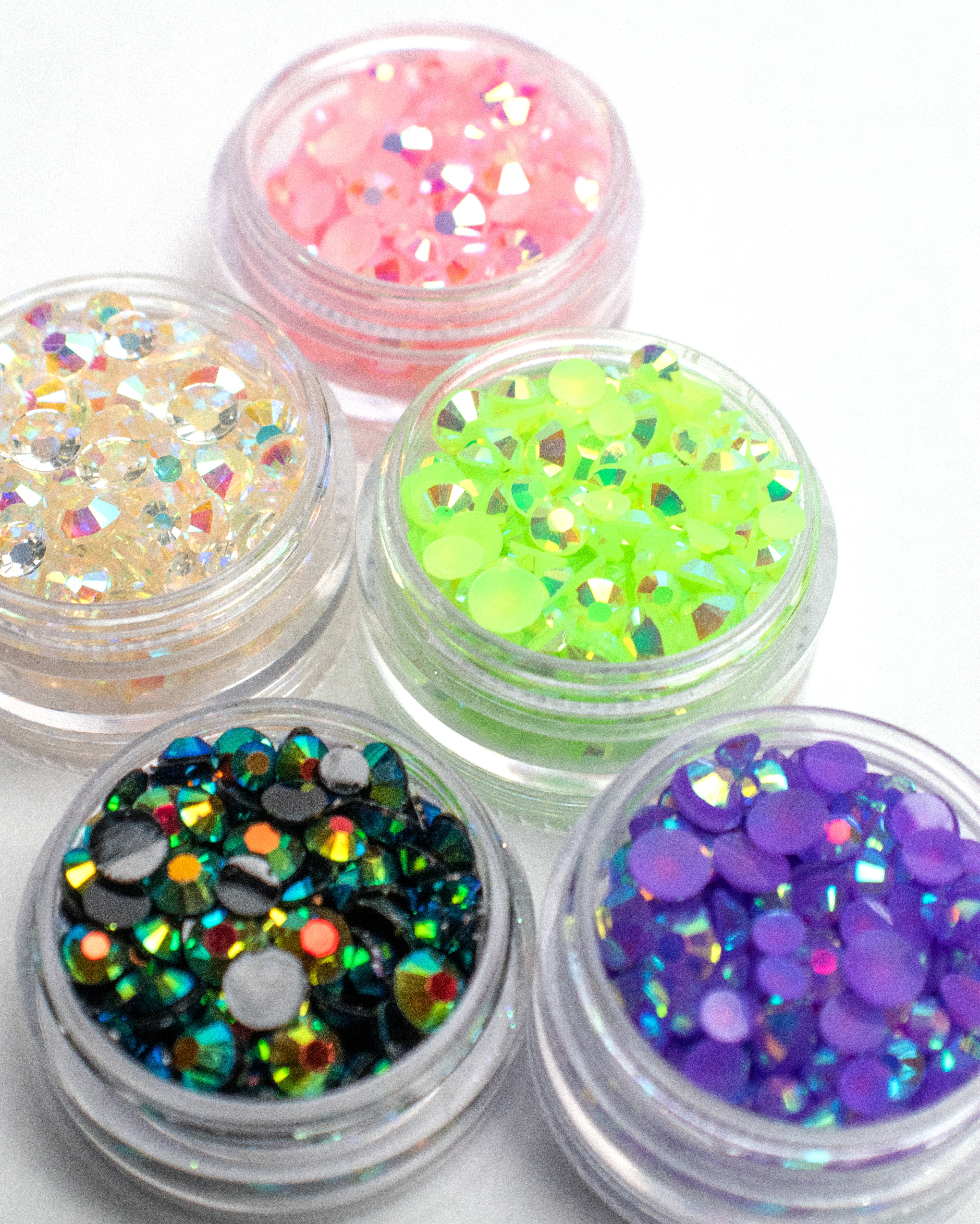 Hollywood Hills - Loose Jewel Stack - Lunautics Face Jewel