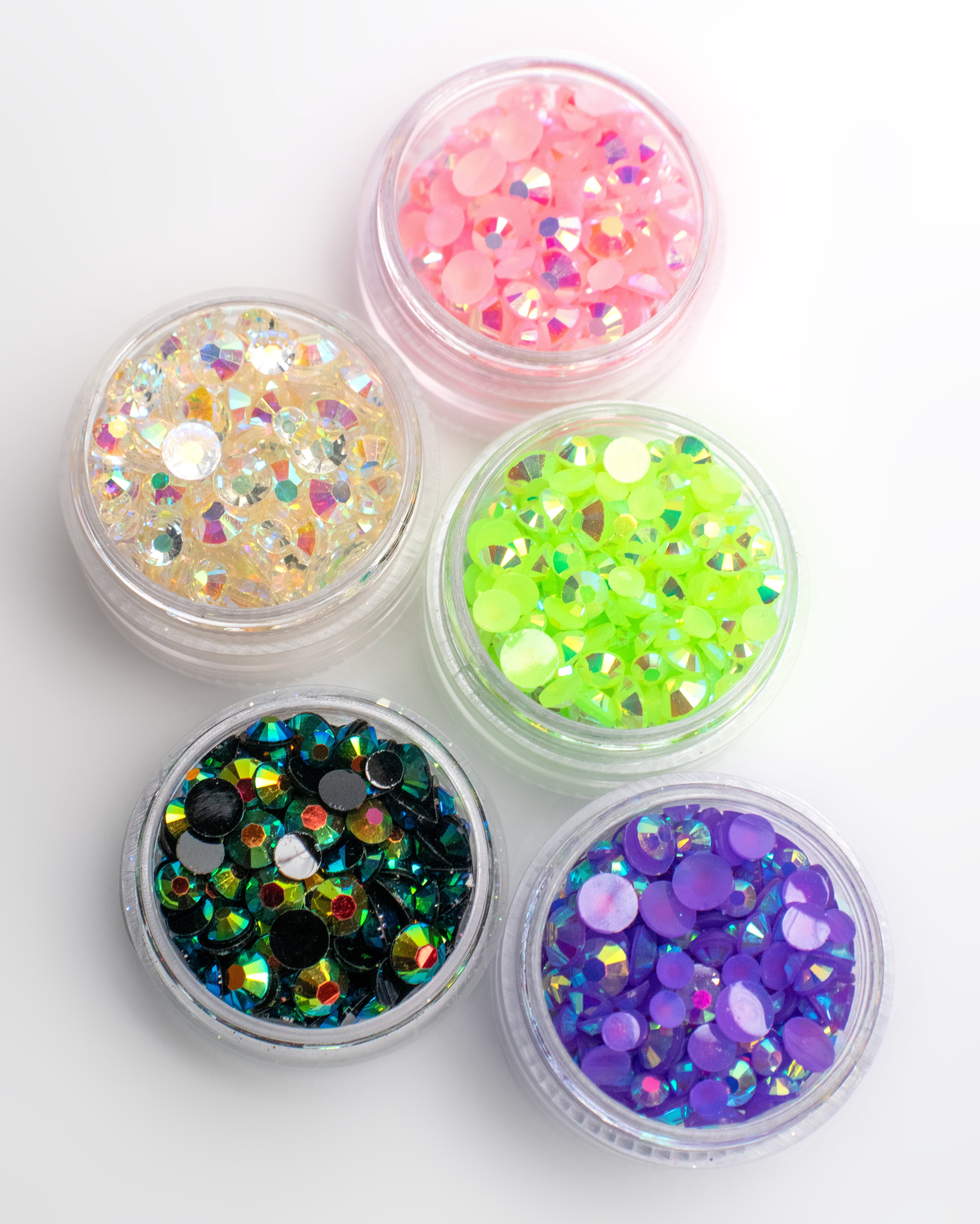 Hollywood Hills - Loose Jewel Stack - Lunautics Face Jewel