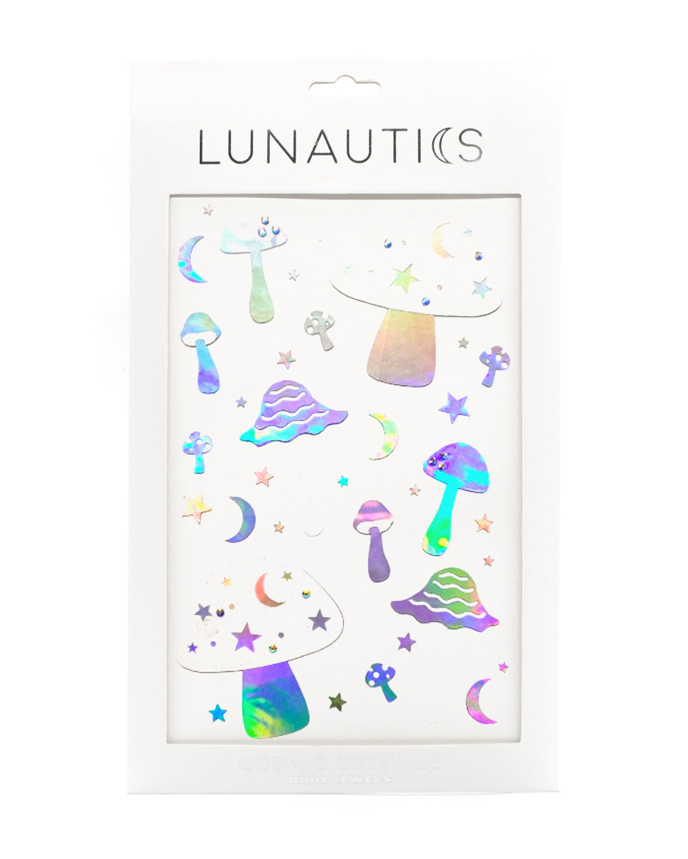 Stellar Mushroom Body Sticker Mix Pack - Lunautics 