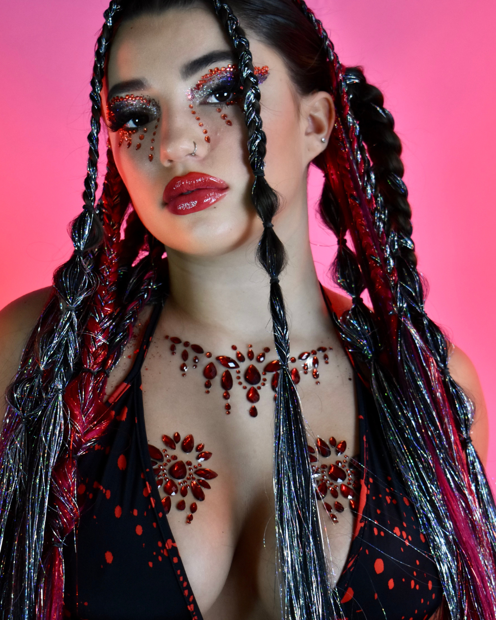 Demonia Drip- Jewel Pasties - Lunautics