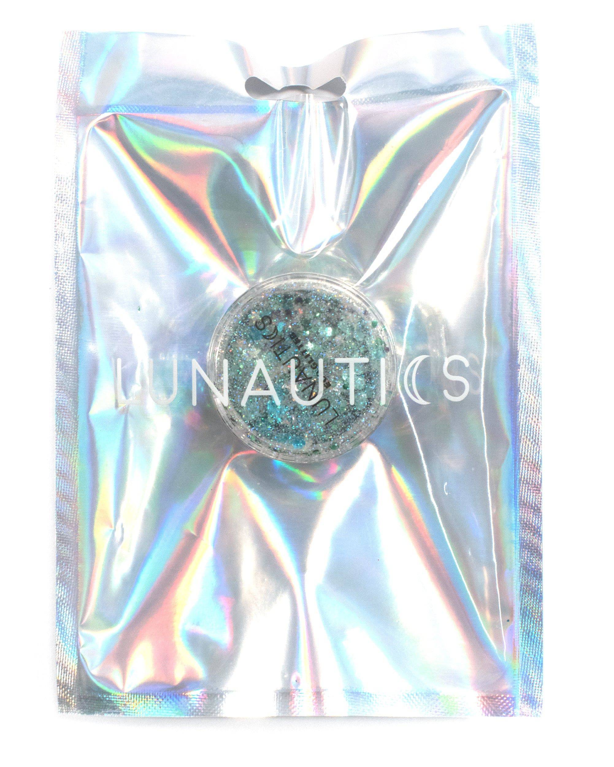 Amalfi - Blue Holographic Eco Glitter with Stars - Lunautics Eco Glitter