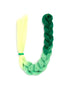 Top Shelf - Ombre Green Braid Hair - Lunautics Braid-In Hair