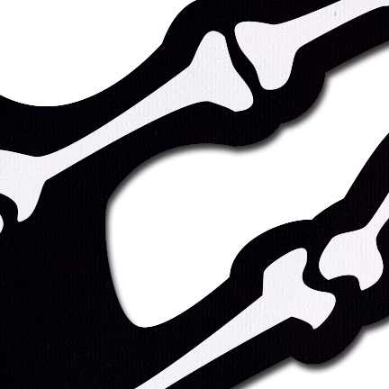 Hands On- Skeleton Nipple Pasties by Pastease®