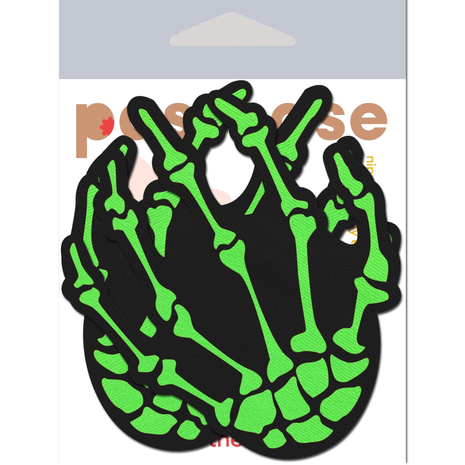 Hands On- Skeleton Nipple Pasties by Pastease®