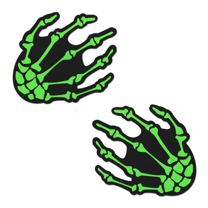 Hands On- Skeleton Nipple Pasties by Pastease®