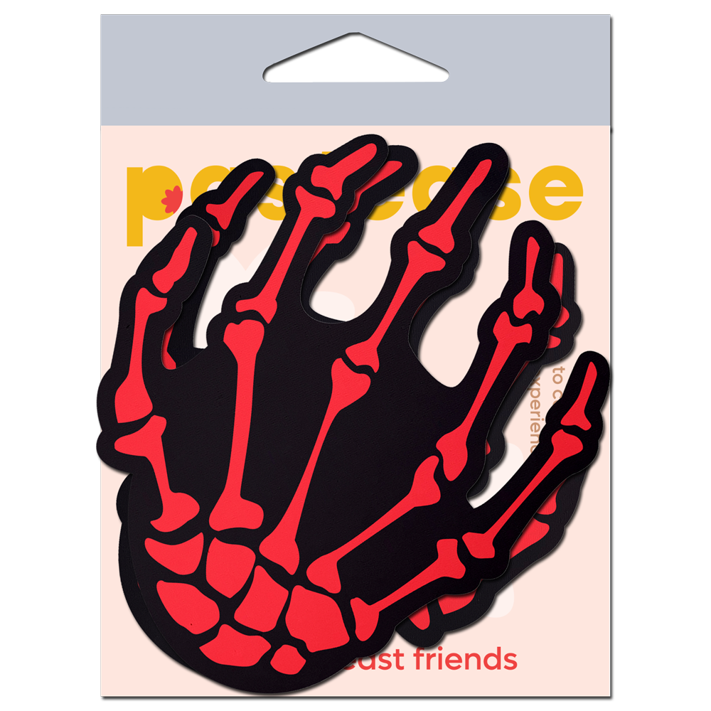 Hands On- Skeleton Nipple Pasties by Pastease®