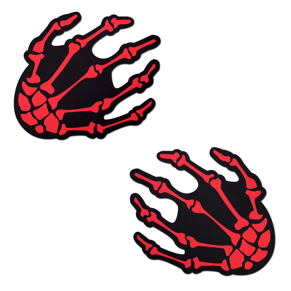 Hands On- Skeleton Nipple Pasties by Pastease®