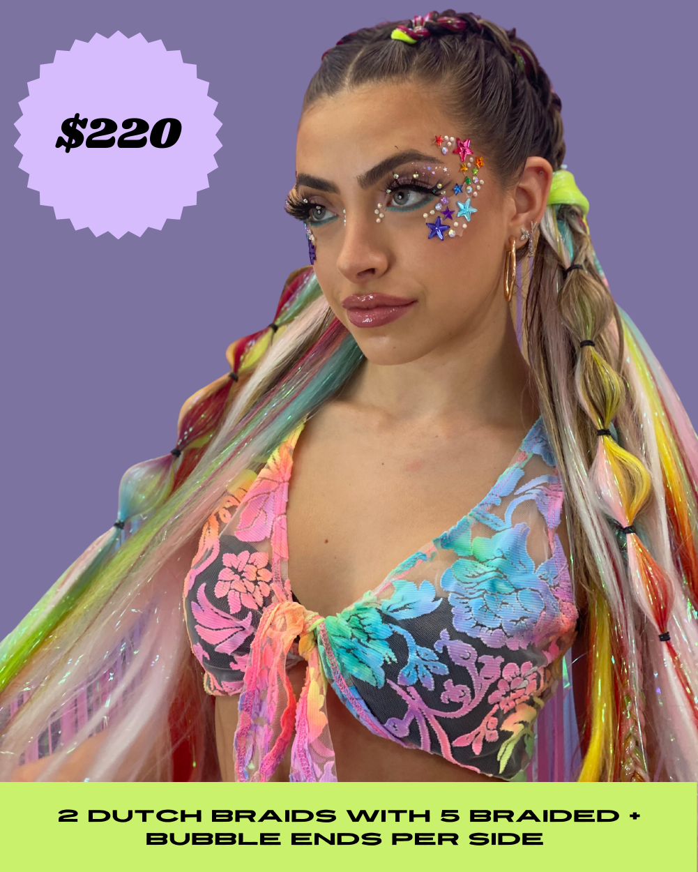 Beauty Bar Reservation- Deposit- Lux Rave - Lunautics Service