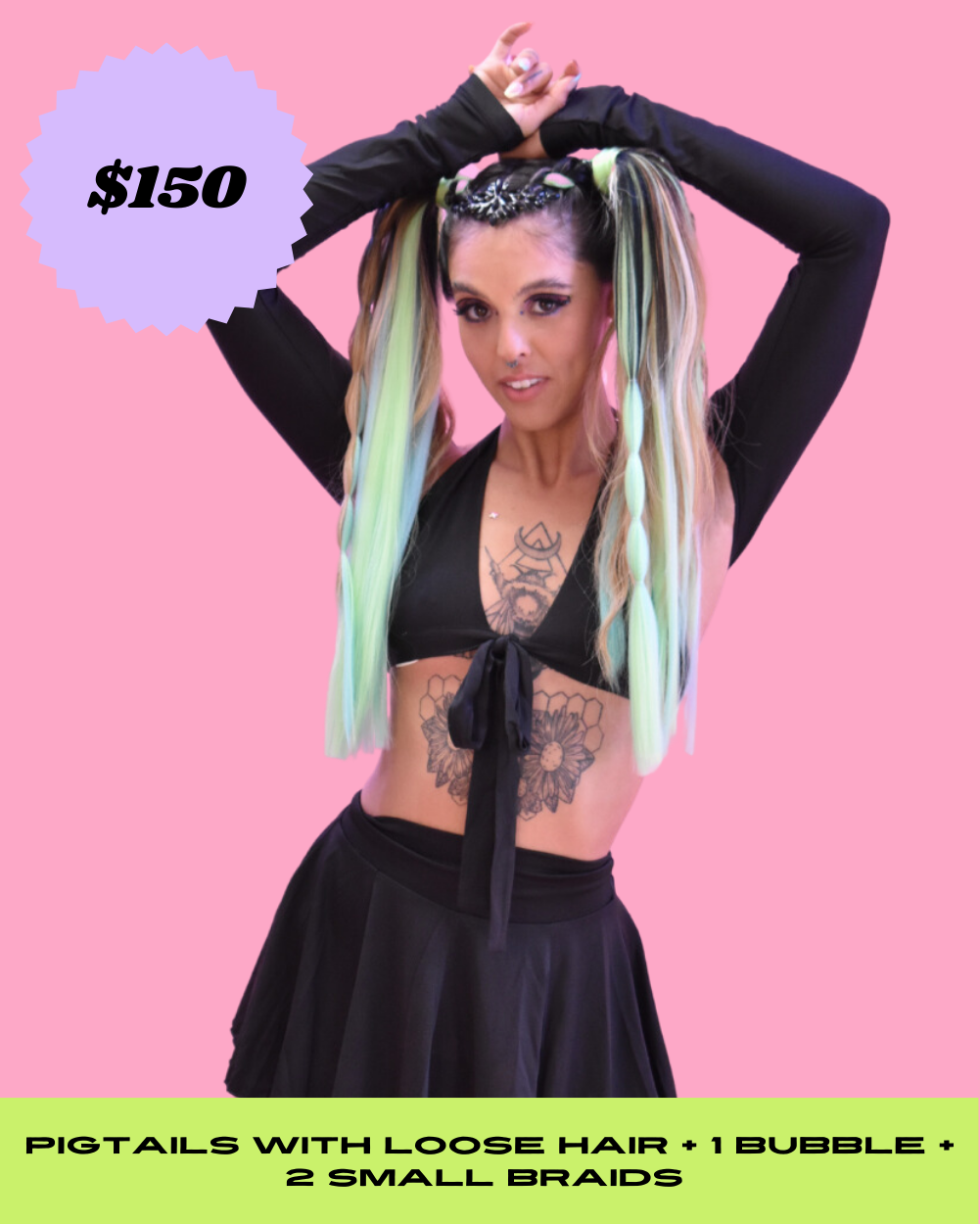Beauty Bar Reservation- Deposit- Lux Rave - Lunautics Service