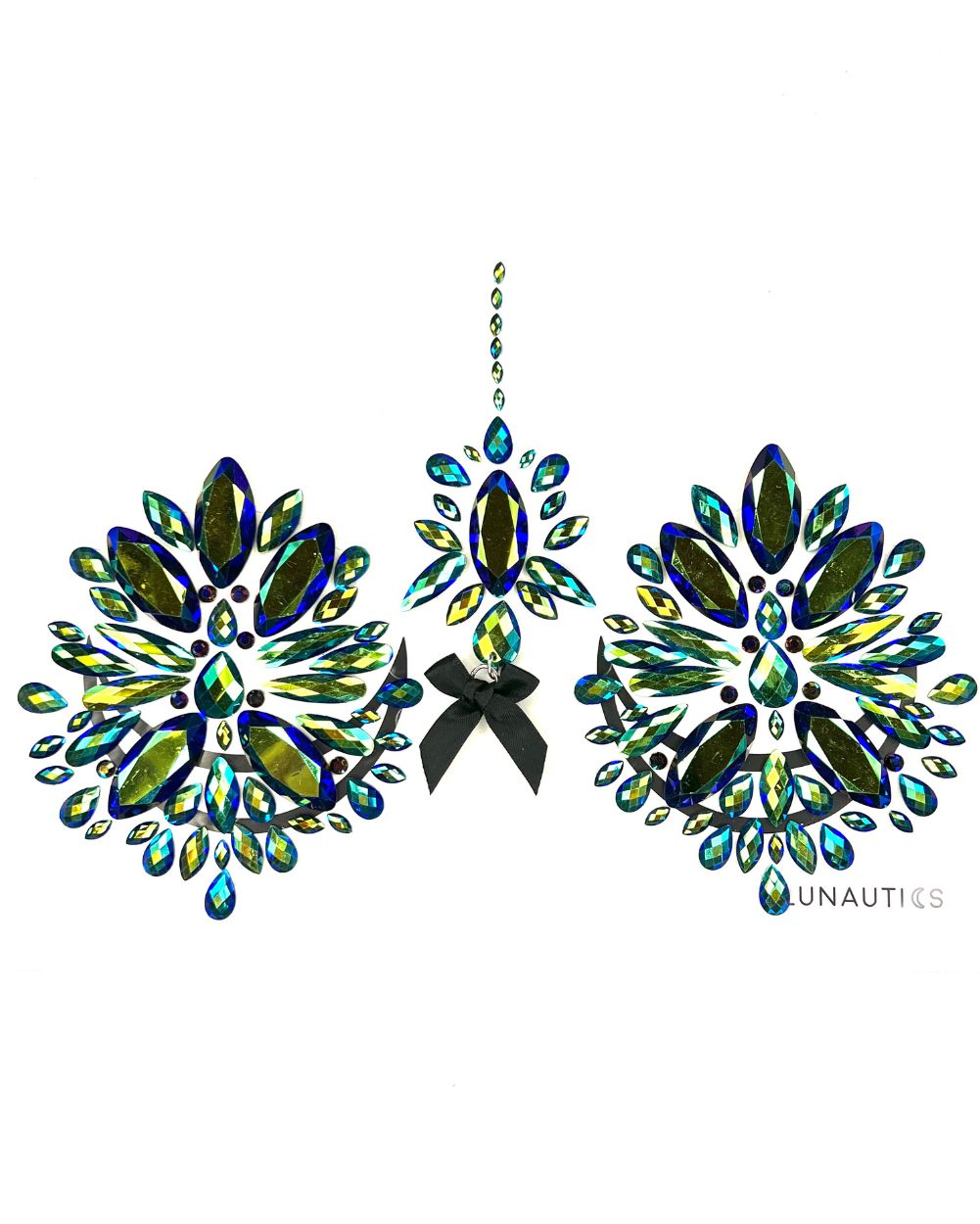 Showgirl Body Jewel Pasties - Lunautics Jewel Pasties