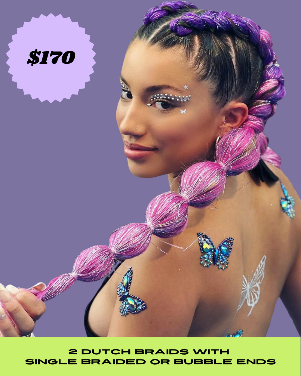 Beauty Bar Reservation- Deposit- Lux Rave - Lunautics Service