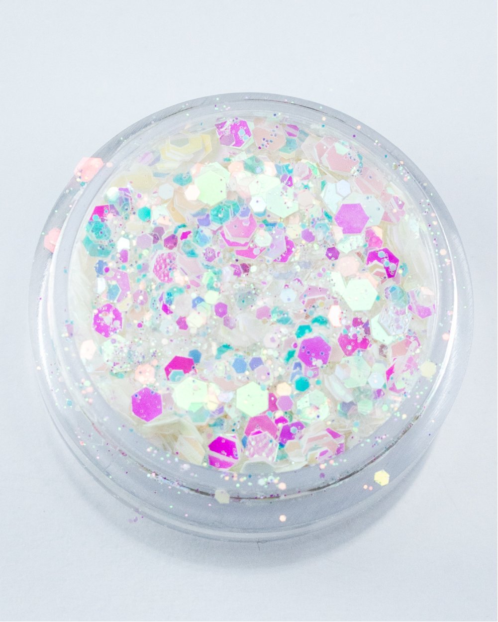 BDay Cake - Chunky Iridescent White Glitter | Lunautics