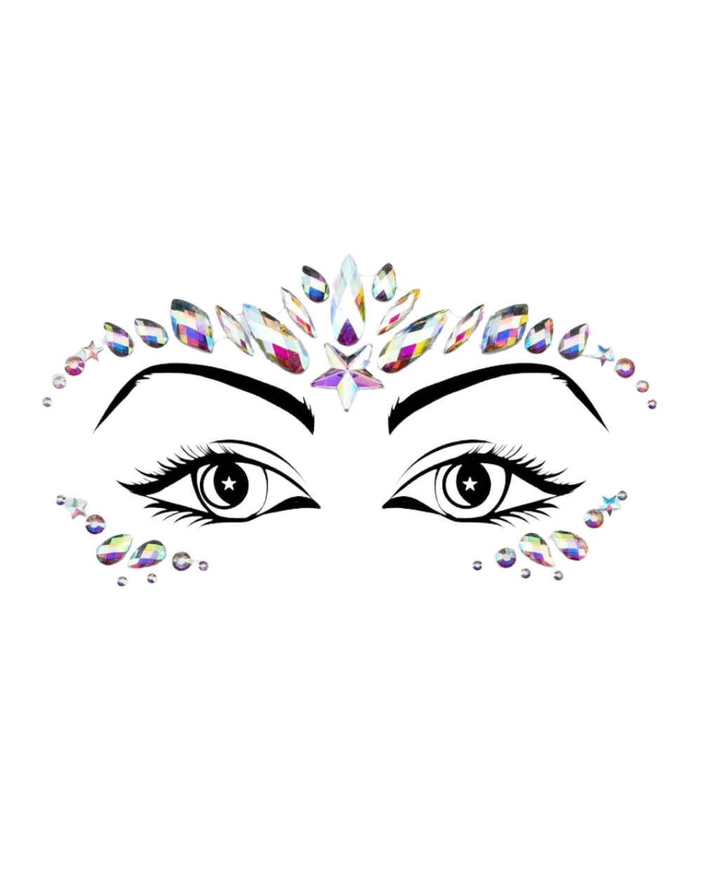 Iridescent Face Jewel - Joy - Lunautics Face Jewel