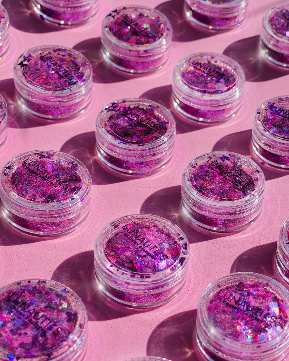 Pink and Magenta Butterfly Chunky Glitter -Lunita | Lunautics