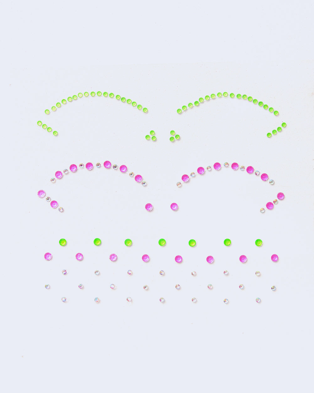 Neon Cut Crease Face Jewel - Lunautics Face Jewel