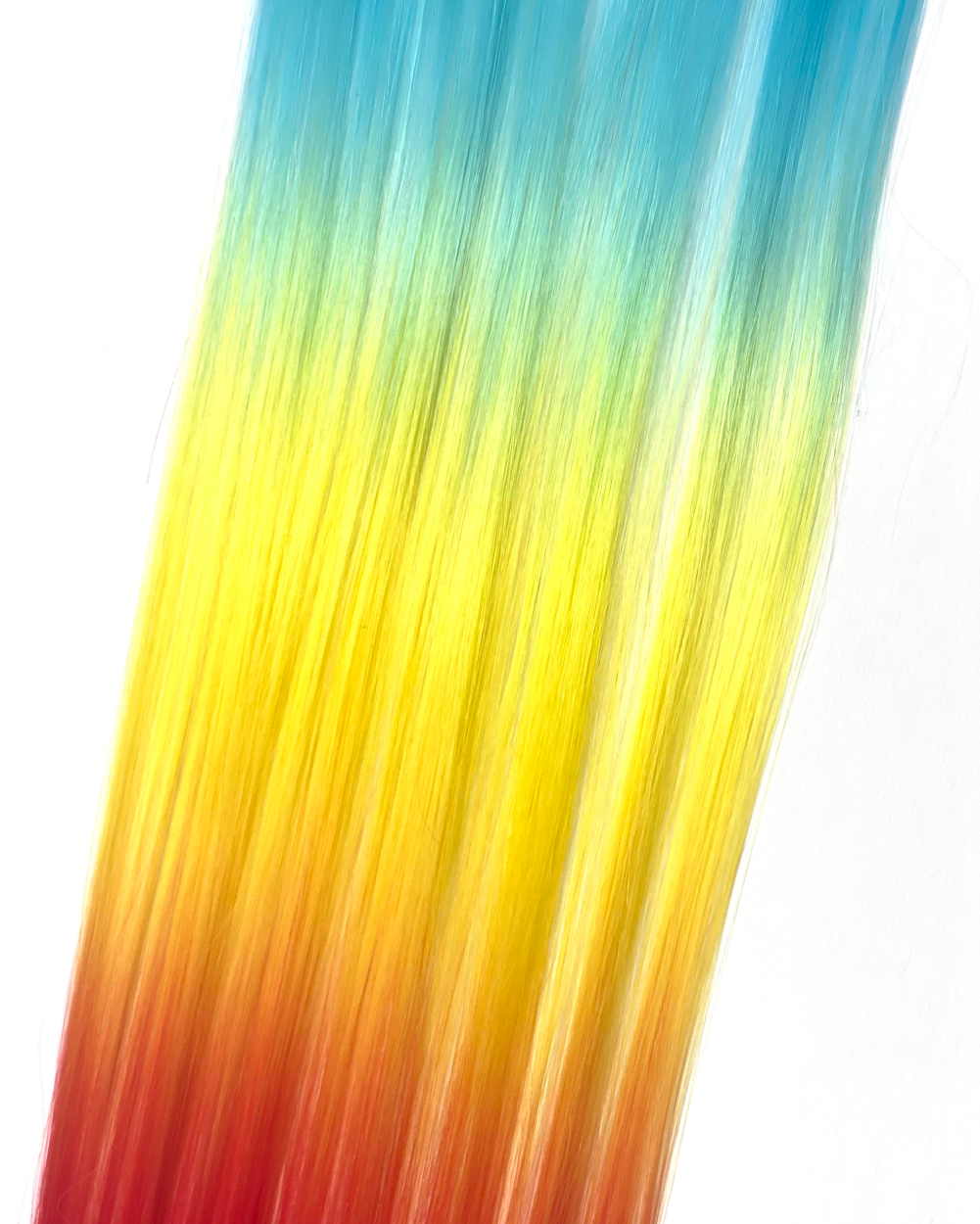 Rainbow - Ombré Clip-In Hair Extensions - Lunautics Clip-In Extensions