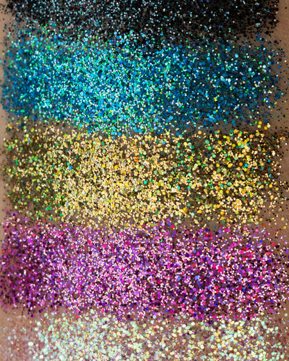 Gold Holographic Fine Glitter - Success | Lunautics