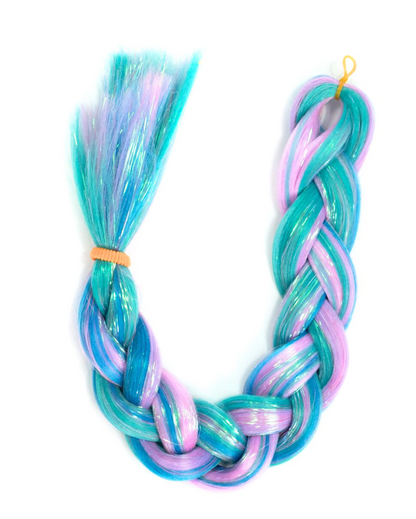 Siren Song- Mermaid Mixed Hair Extension W/ Tinsel