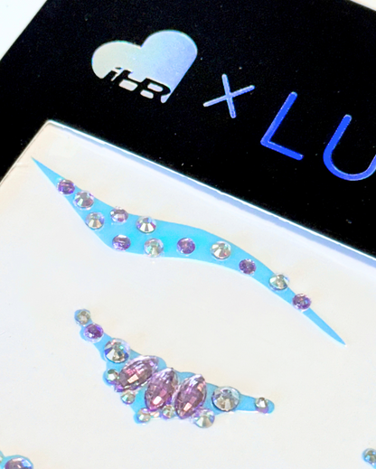 Mystic Glimmer- Crystal Iridescent Cut Crease Mix Pack - Lunautics Face Jewel