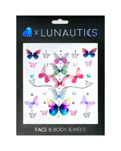 Butterfly Mirage - Hair &amp; Body Jewel Mix Pack