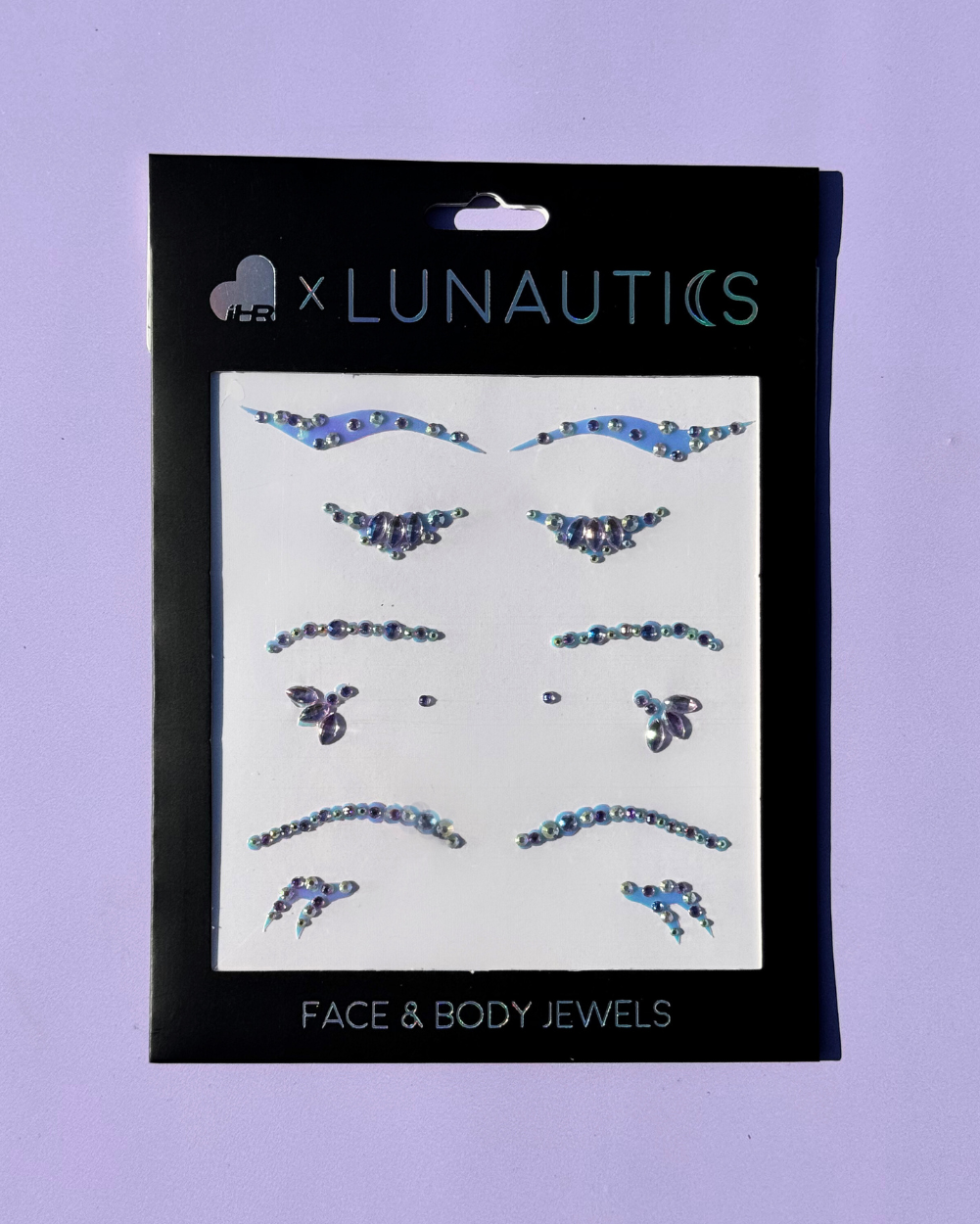 Mystic Glimmer- Crystal Iridescent Cut Crease Mix Pack - Lunautics Face Jewel
