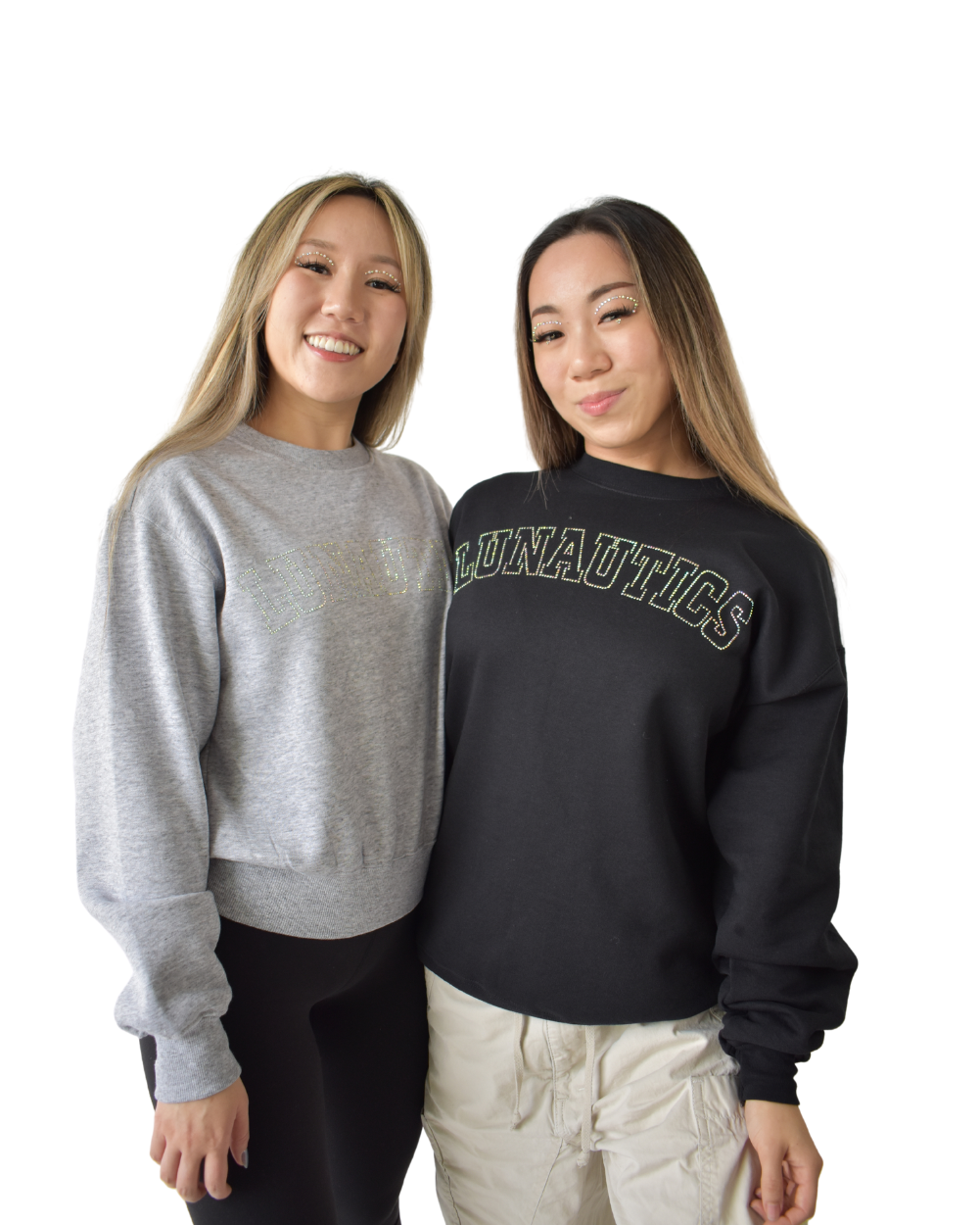 Collegiate Logo Butterfly Crewneck Sweatshirt - Lunautics Sweater