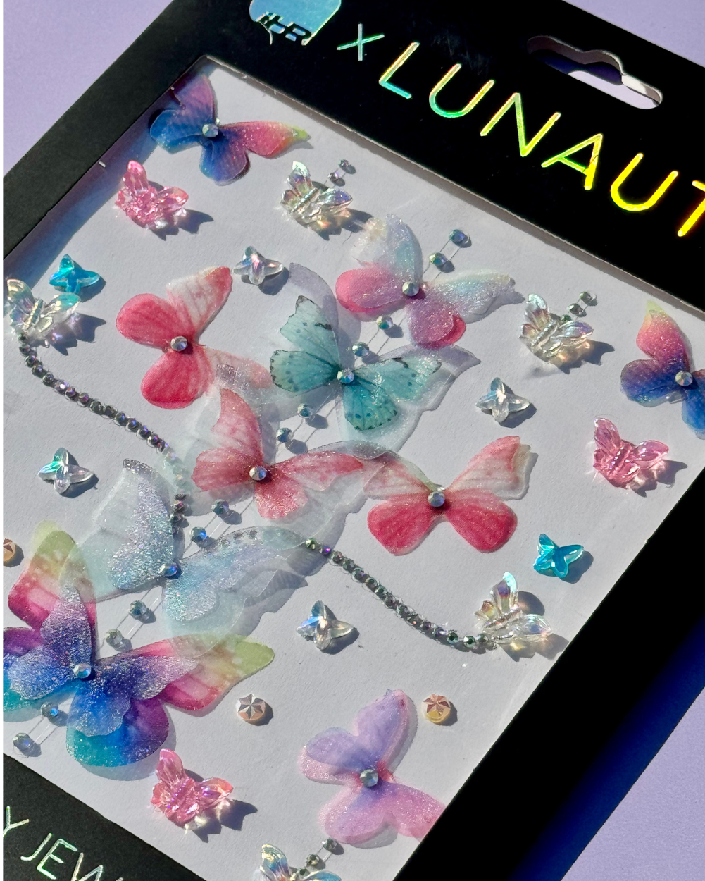 Butterfly Mirage - Hair & Body Jewel Mix Pack - Lunautics Body Jewel
