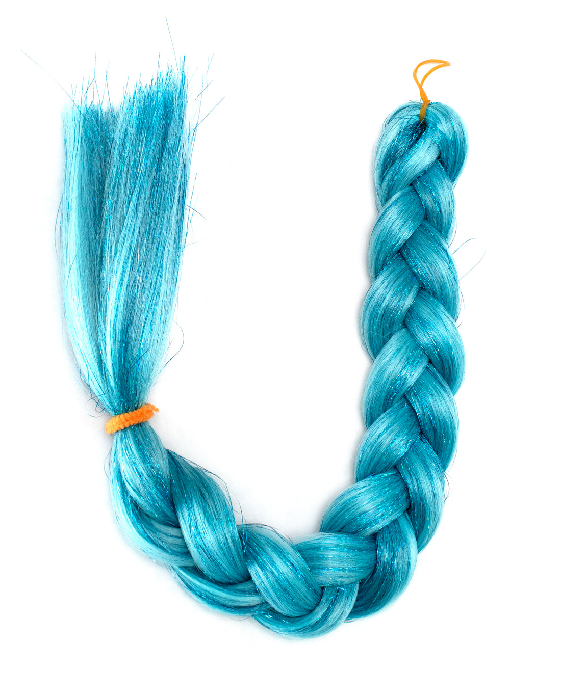 Liquid - Baby Blue Tinsel Braid-In Hair Extension - Lunautics Braid-In Hair