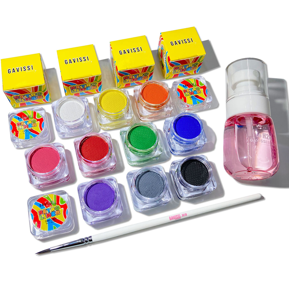 Graphic Liner Bundle- 10 Liners + Accessories- Primary Colors