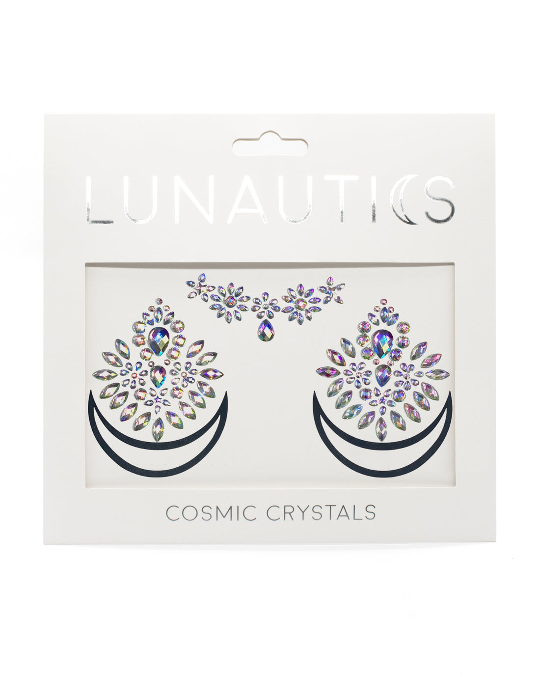 Crystal Goddess Body Jewel Pasties - Lunautics Jewel Pasties