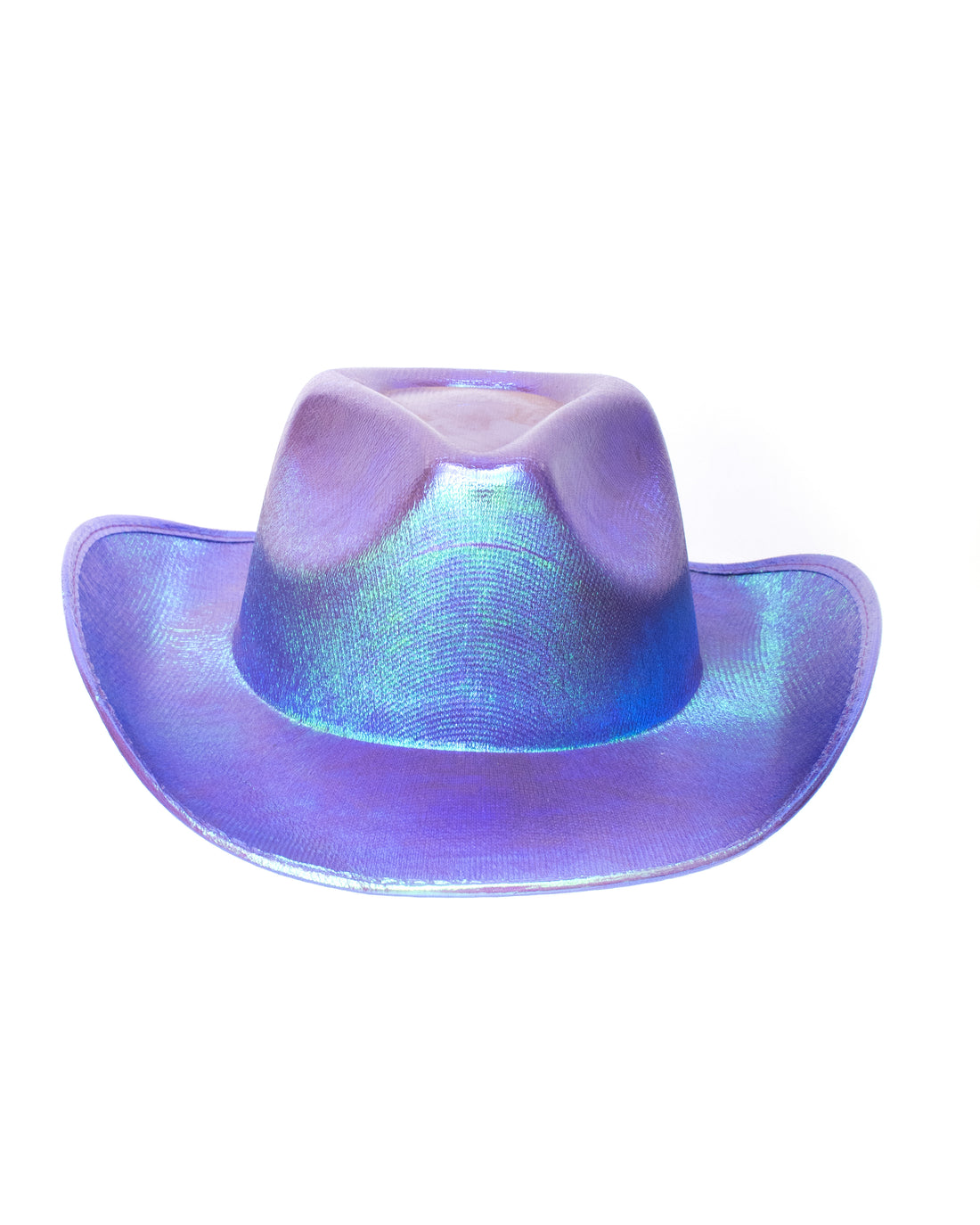 Blue Iridescent Cowboy Hat - Lunautics Cowboy Hat
