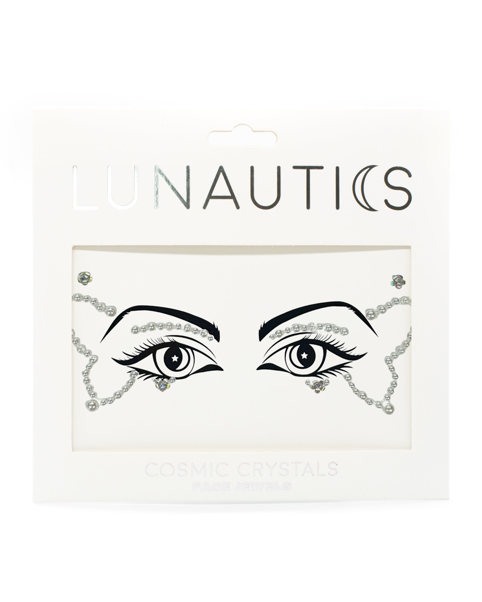 Daphne Pixie- Pearl Butterfly Graphic Liner Face Jewels - Lunautics Face Jewel