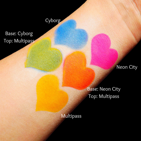 Cyberpunk Palette - Lunautics Eyeshadow Palette &gt; Makeup Palette &gt; Duochrome &gt; Multichrome &gt; Monochrome Palette &gt; Anime Makeup &gt; Vegan Makeup &gt; Cruelty Free Makeup &gt; Indie Makeup &gt; Purple Eyeshadow &gt; Purple Makeup Palette