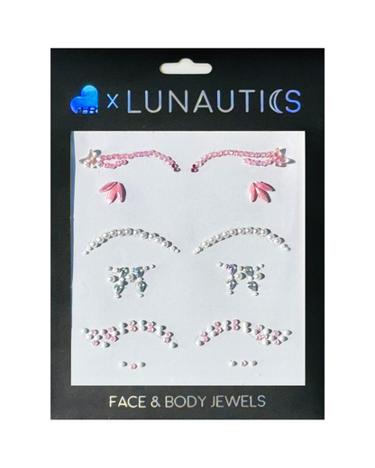 Pixie Dust- Pink Cut Crease Mix Pack - Lunautics Face Jewel